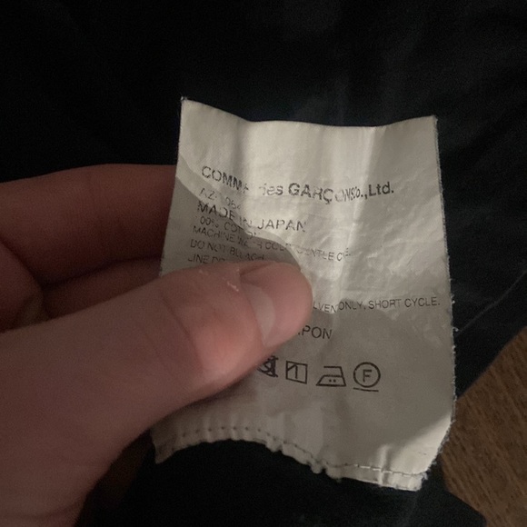 black on black CDG (comme des garçons) - Picture 3 of 3